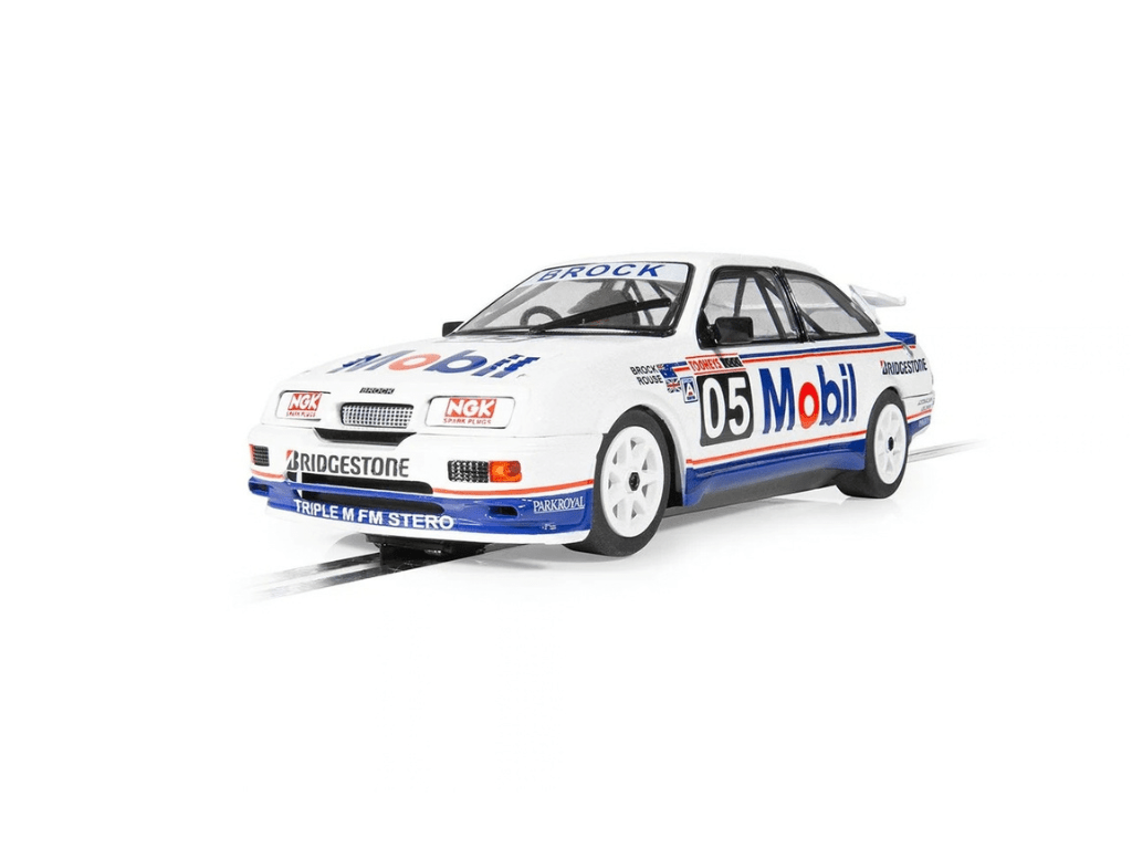 Scalextric | Ford Sierra RS500 Cosworth | #05 Mobil 1 Racing | C4505 | 1/32 Scale Slot Car