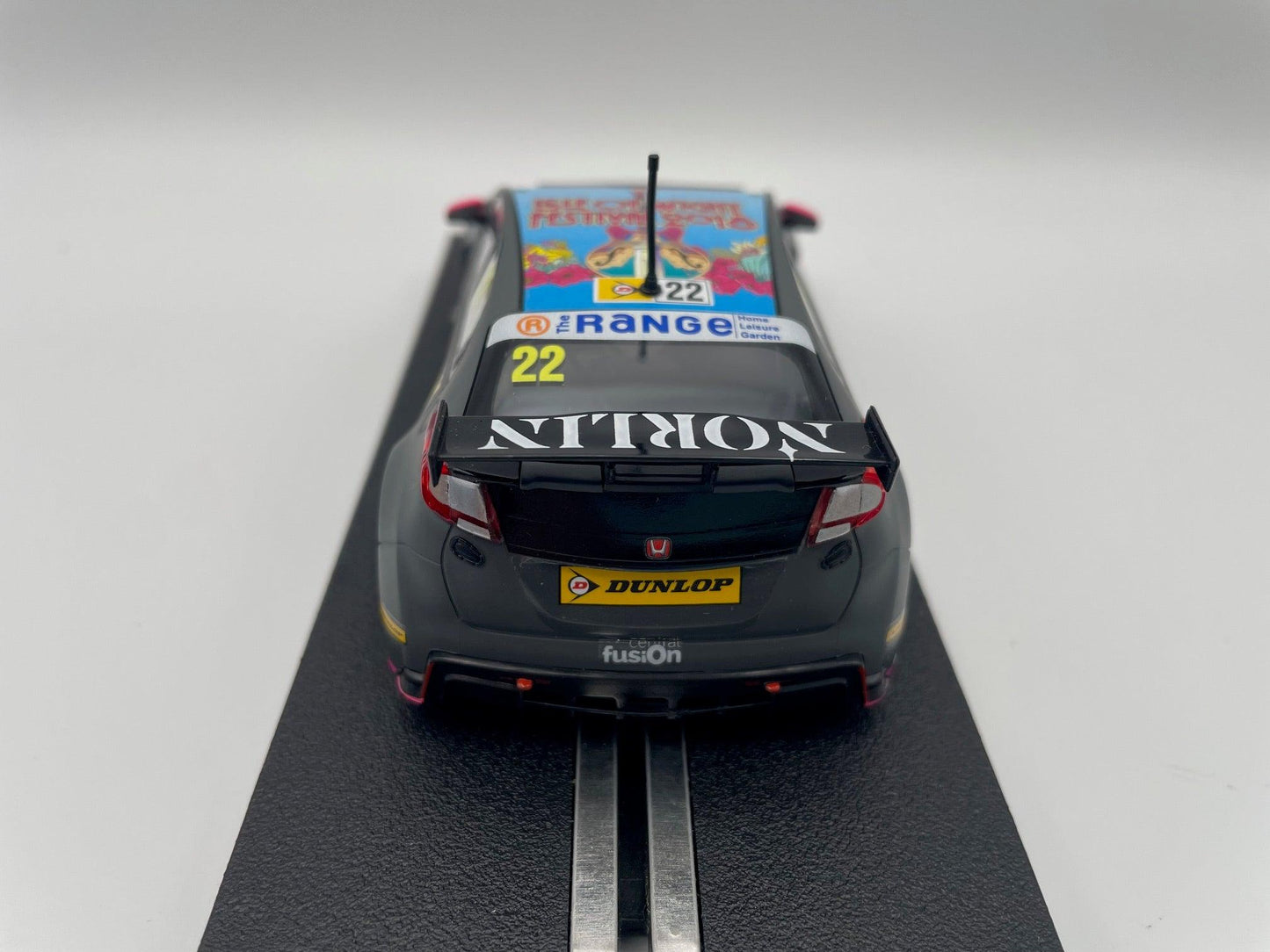 Scalextric - Honda Civic Type R - #22 Central Fusion - BTCC 2018 - C4015