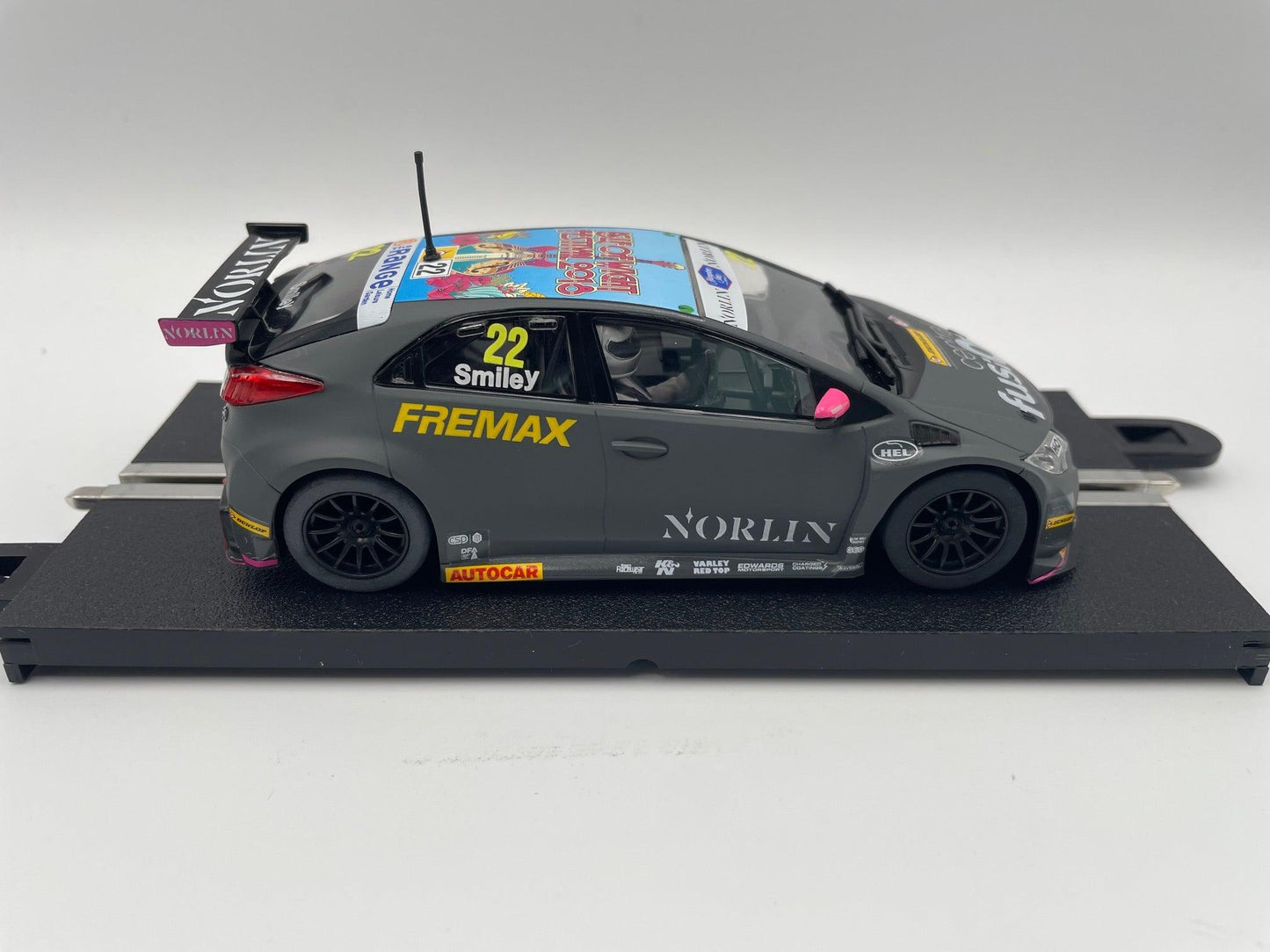 Scalextric - Honda Civic Type R - #22 Central Fusion - BTCC 2018 - C4015