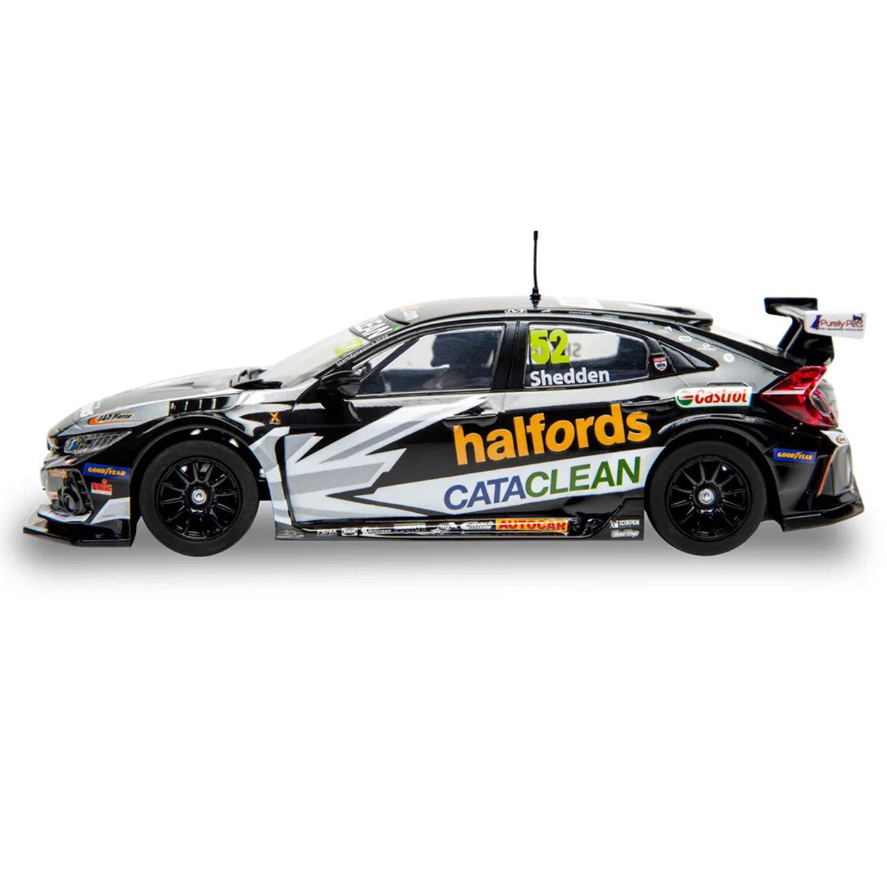 Scalextric | Honda Civic Type R (FK8) | 52 Halfords Racing - BTCC 2021 | C4297