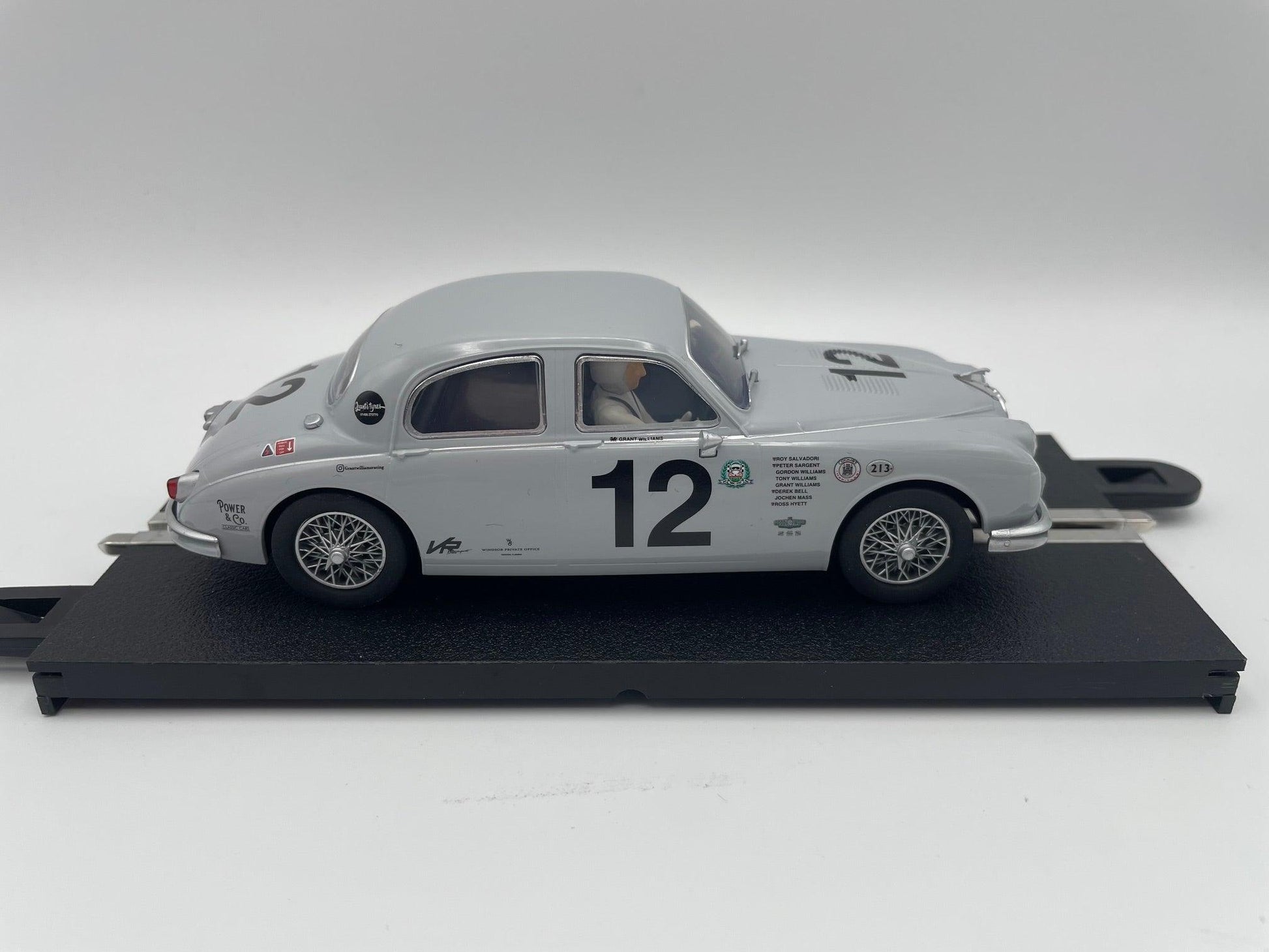 Scalextric - Jaguar Mk. I - #12 Grant Williams - Goodwood 2021 - C4419