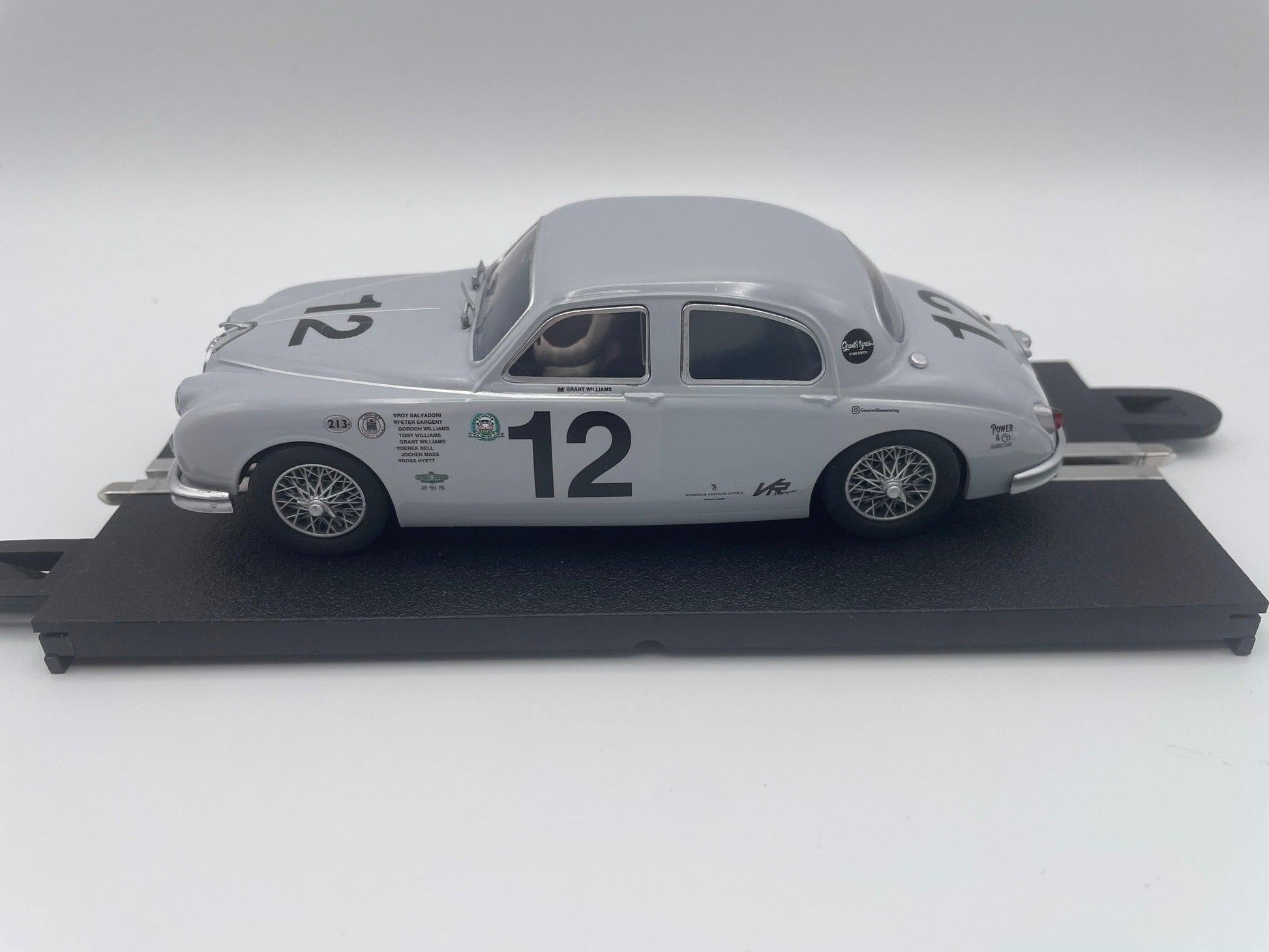 Scalextric - Jaguar Mk. I - #12 Grant Williams - Goodwood 2021 - C4419 Unboxed