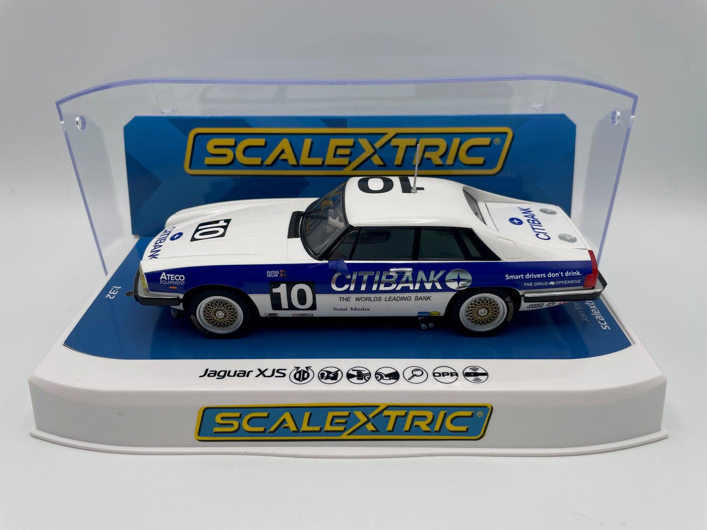 Scalextric - Jaguar XJ - S - #10 Citibank - Bathurst 1986 - C4400