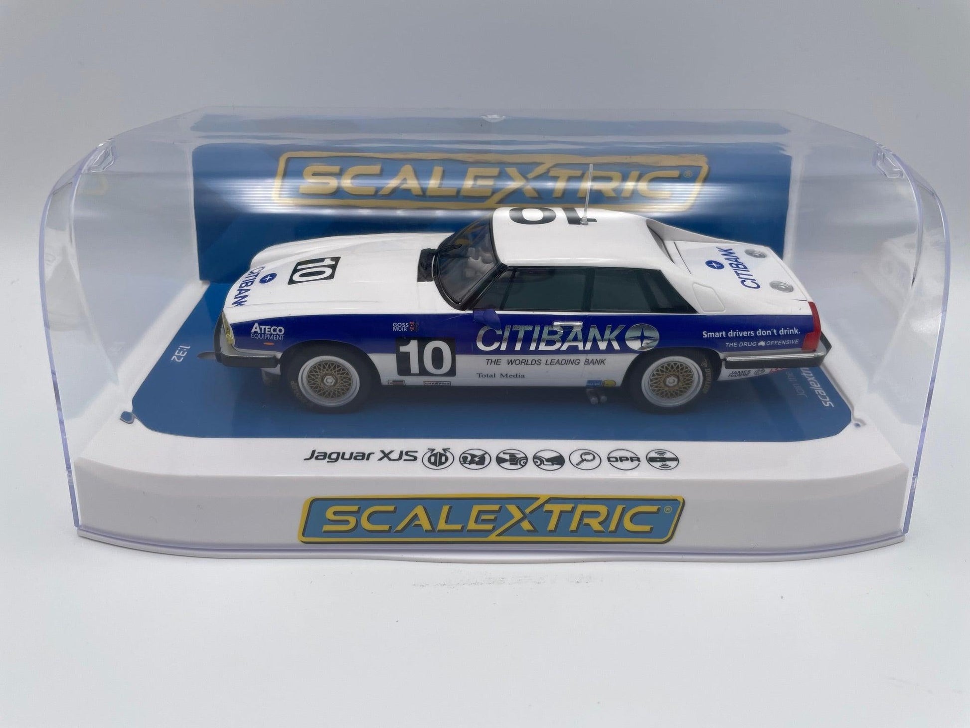 Scalextric - Jaguar XJ - S - #10 Citibank - Bathurst 1986 - C4400