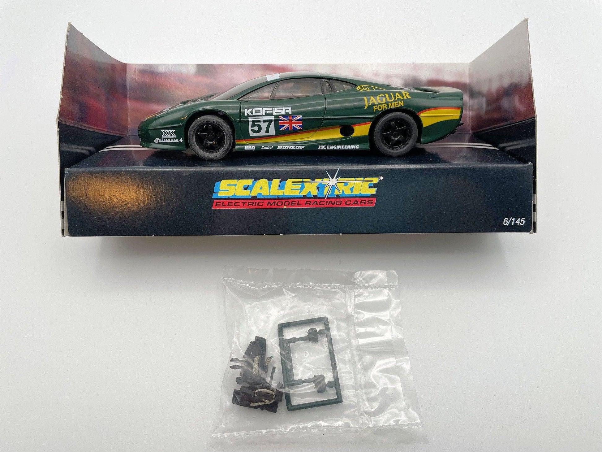 Scalextric - Jaguar XJ220 - C - #57 PC Automotive - Le Mans 1995 - C591