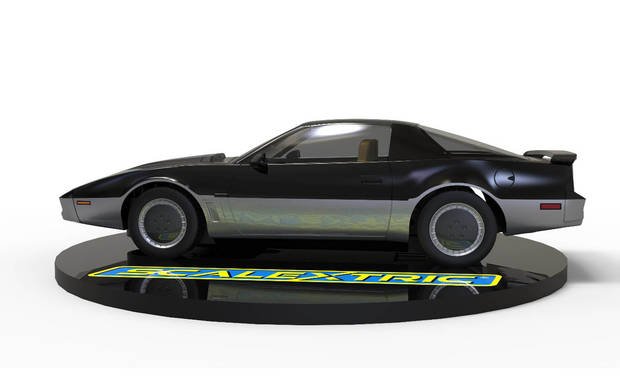 Scalextric | Knight Rider - KARR | Knight Rider (1982-1986) | C4296 | 1/32 Scale Slot Car