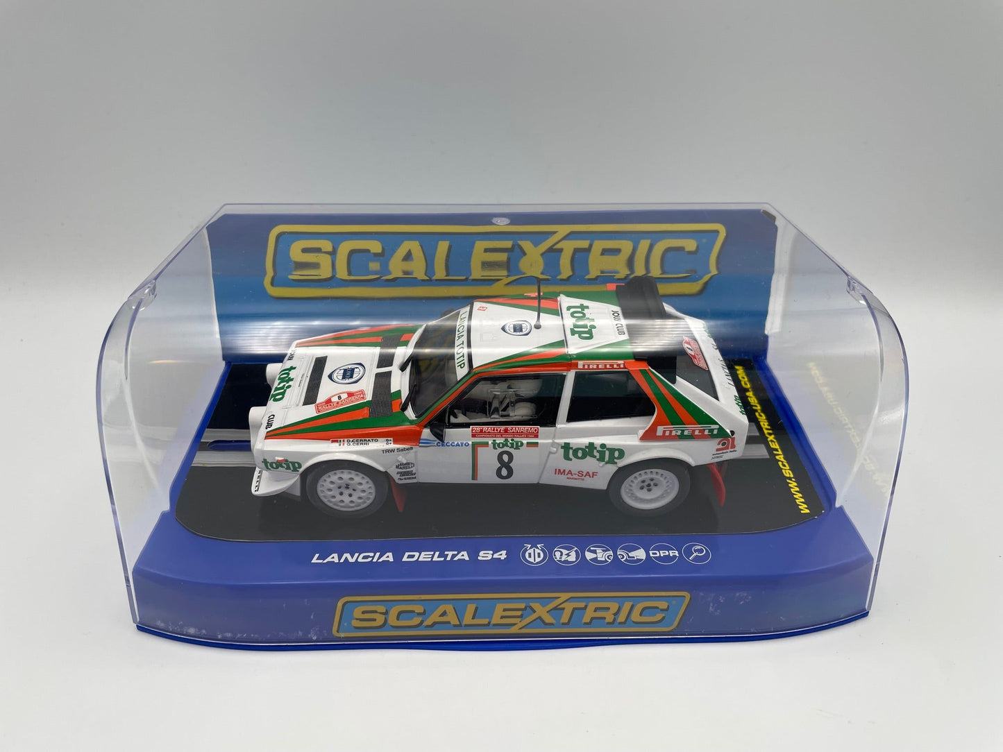 Scalextric - Lancia Delta S4 - #8 Totip - WRC 1986 - C3638