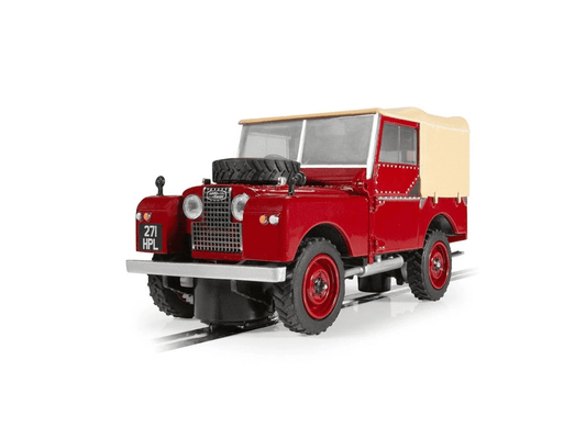 Scalextric | Land Rover Series I | Poppy Red | C4493 | 1/32 Scale Slot Car