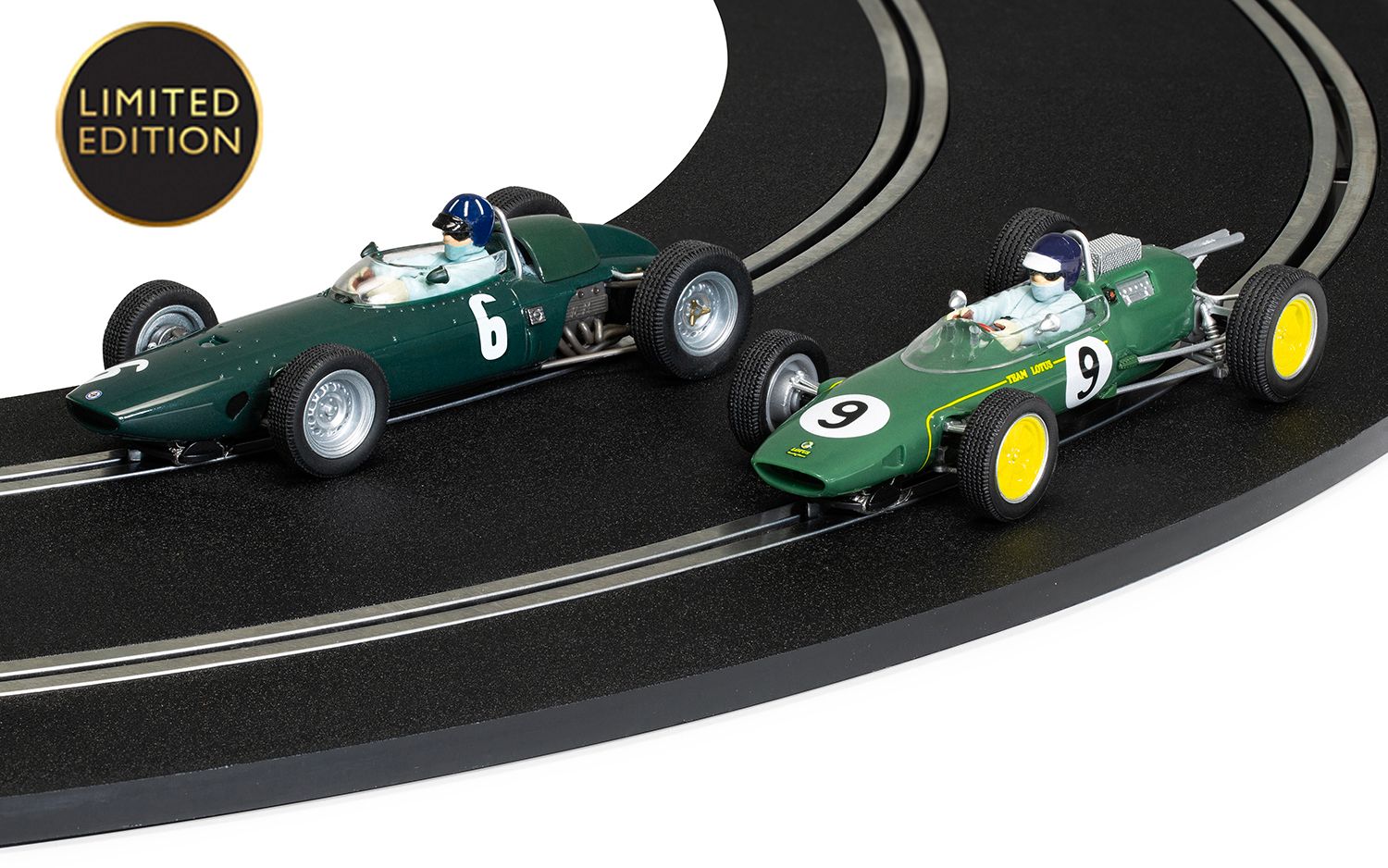Scalextric | Legends - Twin Pack | Monaco Grand Prix 1963 | C4580A | 1/32 Slot Car Set