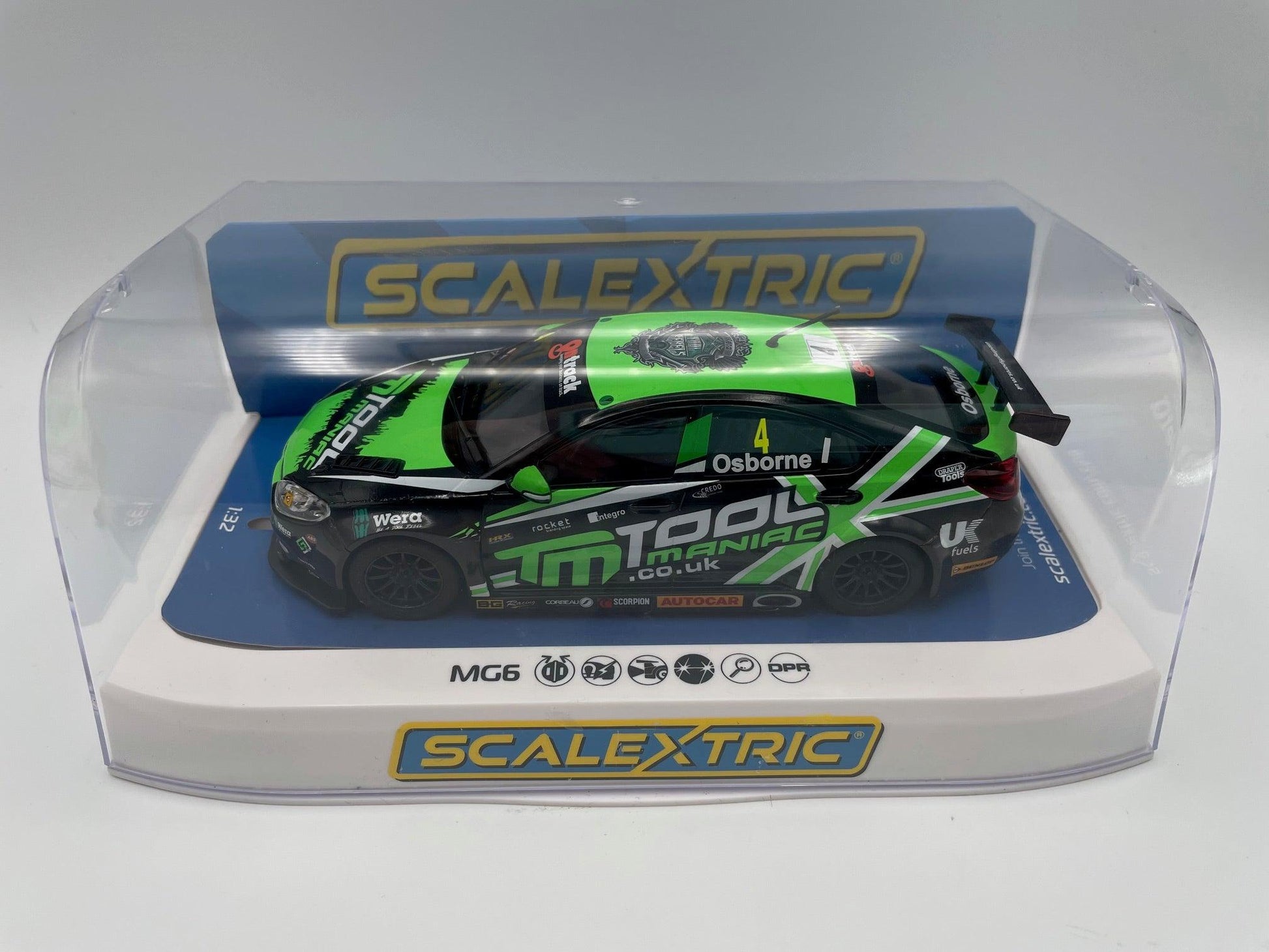 Scalextric - MG MG6 GT - #4 Tool Maniac - BTCC 2019 - C4143