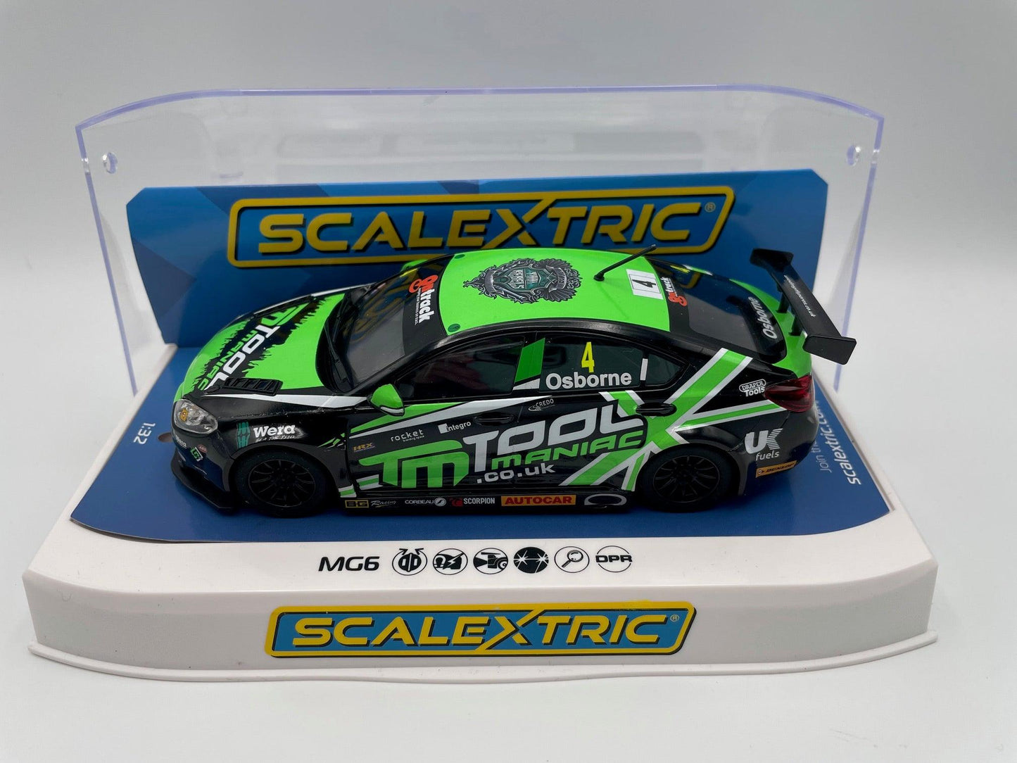 Scalextric - MG MG6 GT - #4 Tool Maniac - BTCC 2019 - C4143