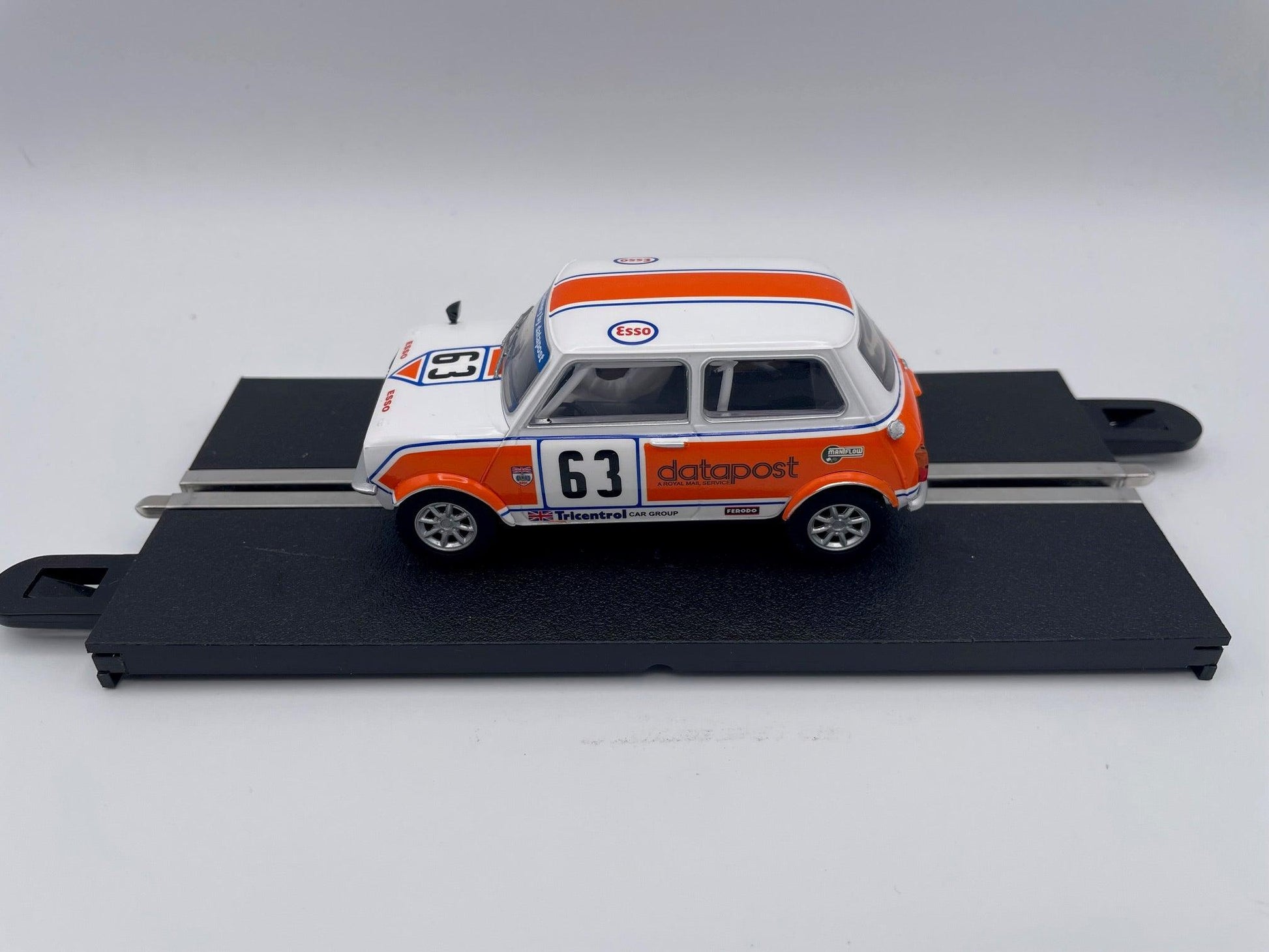 Scalextric - Mini 1275GT - #63 Datapost - BSCC 1979 - C4413