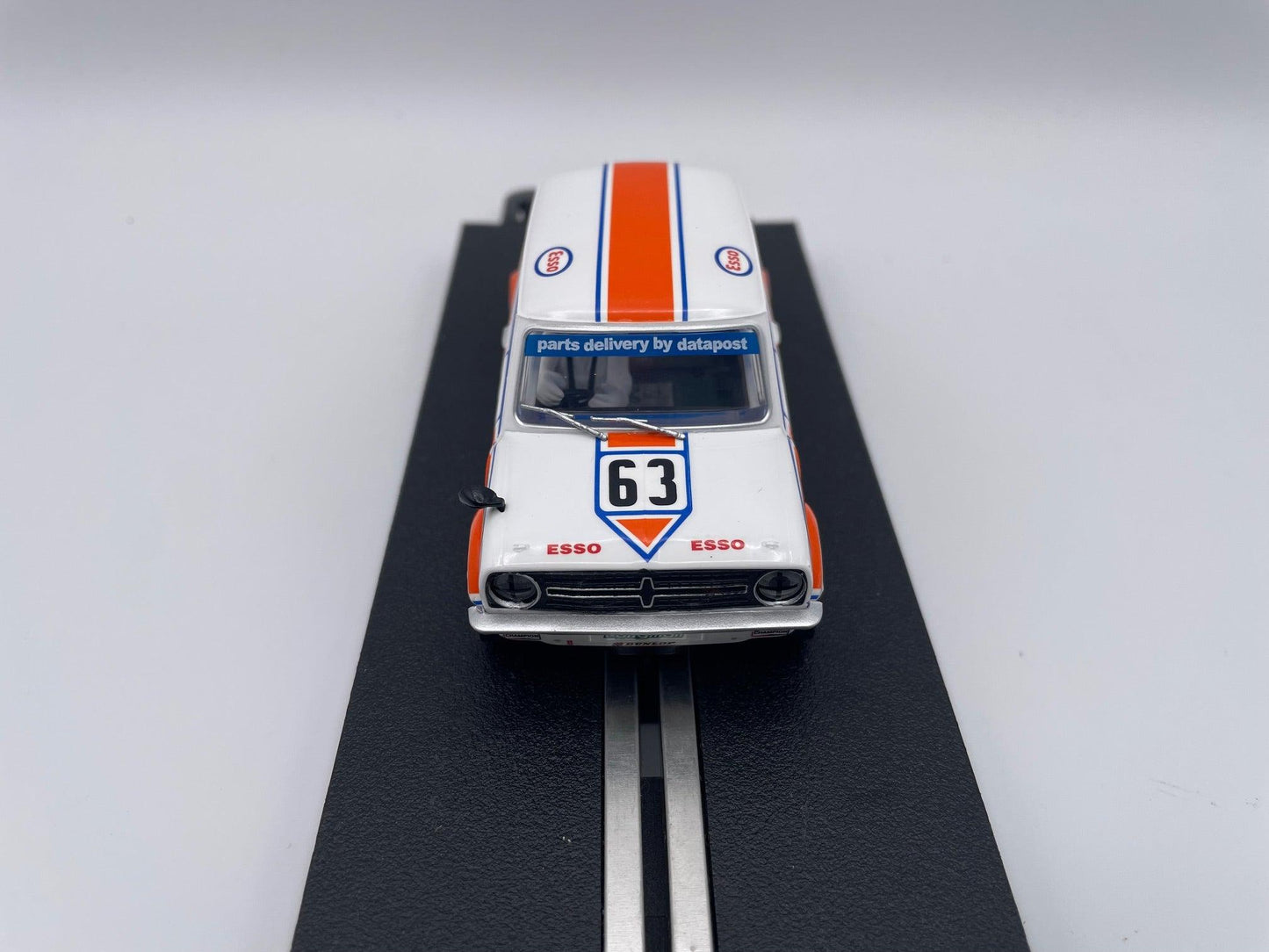 Scalextric - Mini 1275GT - #63 Datapost - BSCC 1979 - C4413