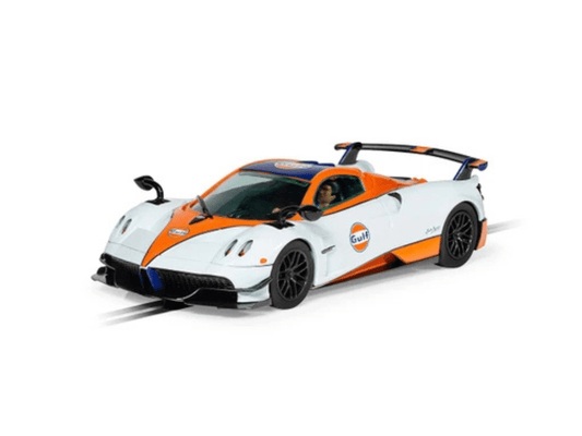 Scalextric | Pagani Huayra Roadster BC | Gulf Edition | C4335 | 1/32 Scale Slot Car