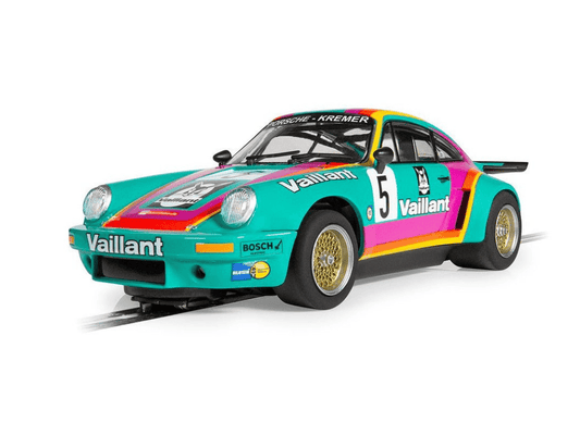 Scalextric | Porsche 911 Carrera RSR 3.0 | 5 Vaillant Kremer - DRM 1976 | C4439