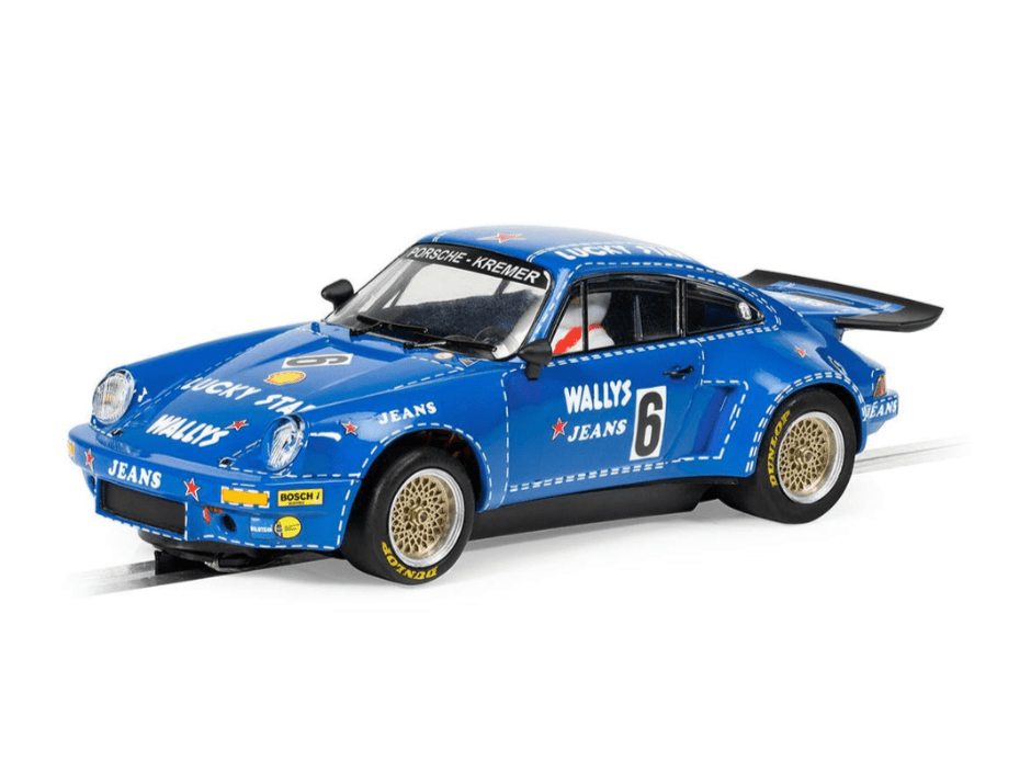 Scalextric | Porsche 911 Carrera RSR 3.0 | #6 Wallys Jeans - DRM 1970’s | C4398