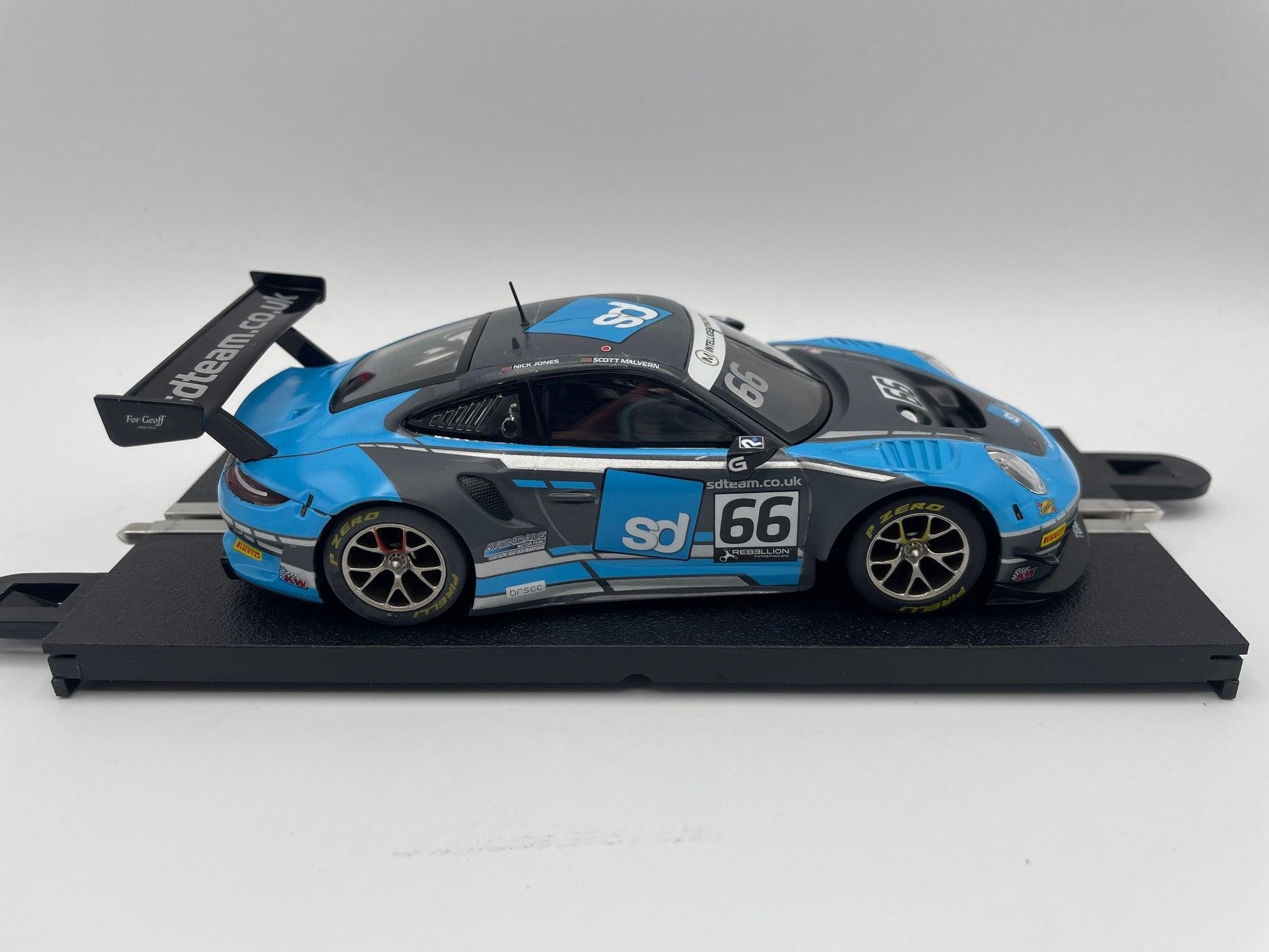 Scalextric - Porsche 911 GT3 R - #66 SD Team - British GT 2022 - C4415