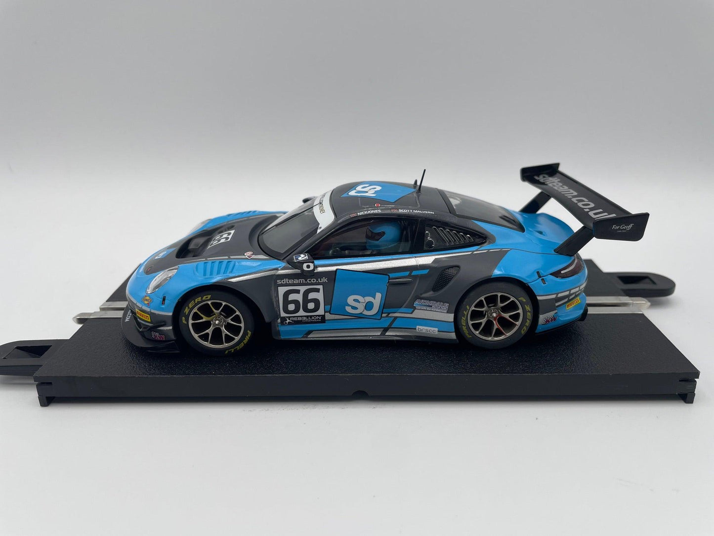 Scalextric - Porsche 911 GT3 R - #66 SD Team - British GT 2022 - C4415