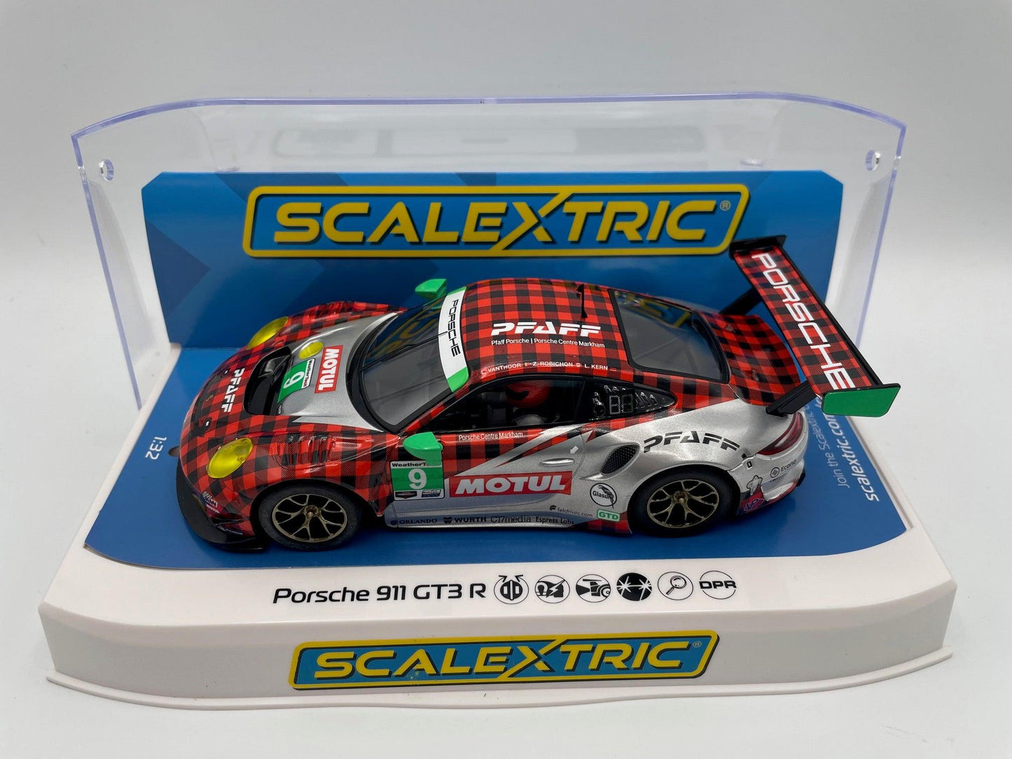 Scalextric - Porsche 911 GT3 R - #9 Pfaff Racing - Sebring 2021 - C4252