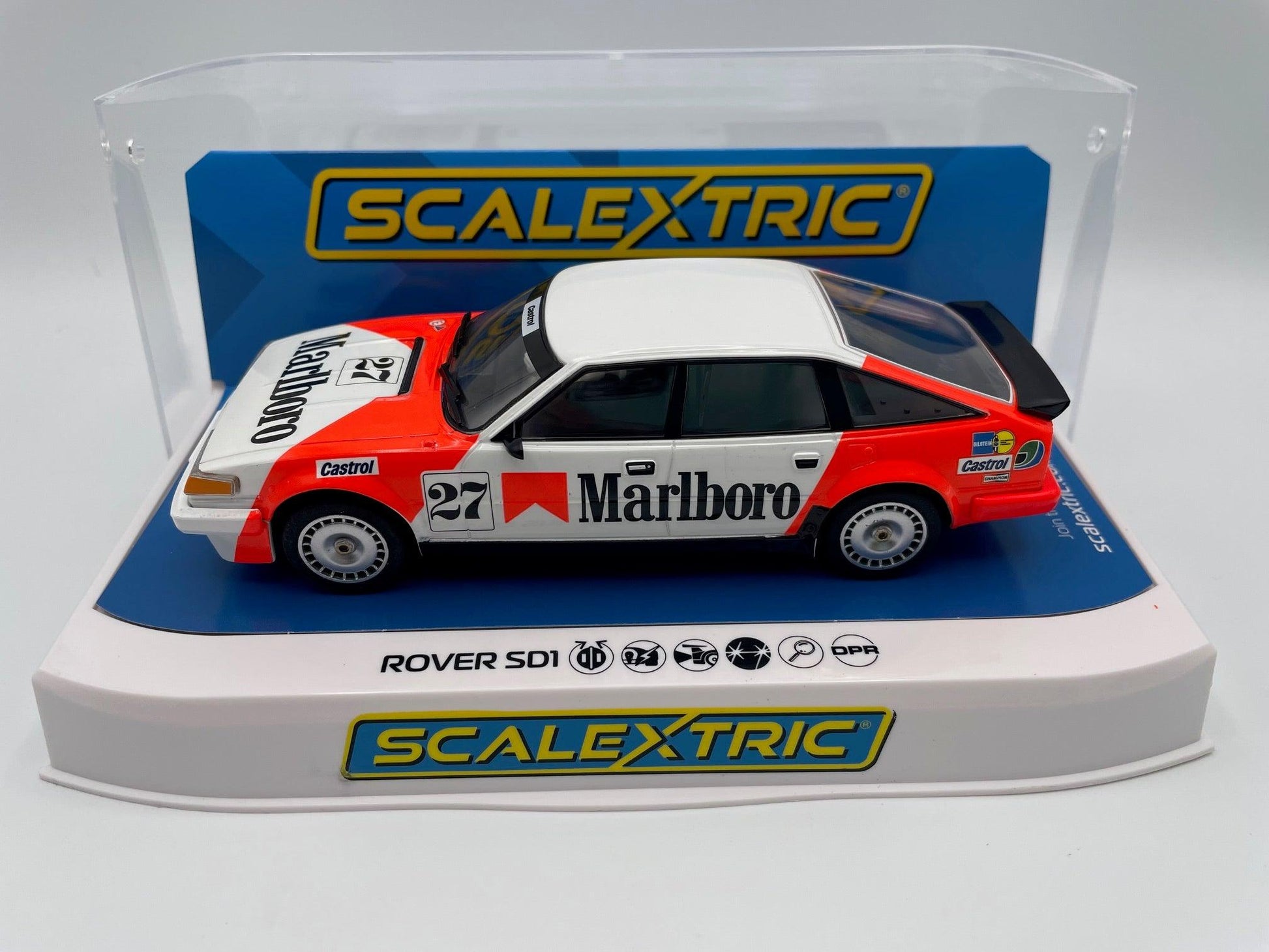 Scalextric - Rover SD1 - #27 Marlboro - French Supertouring 1985 - C4416