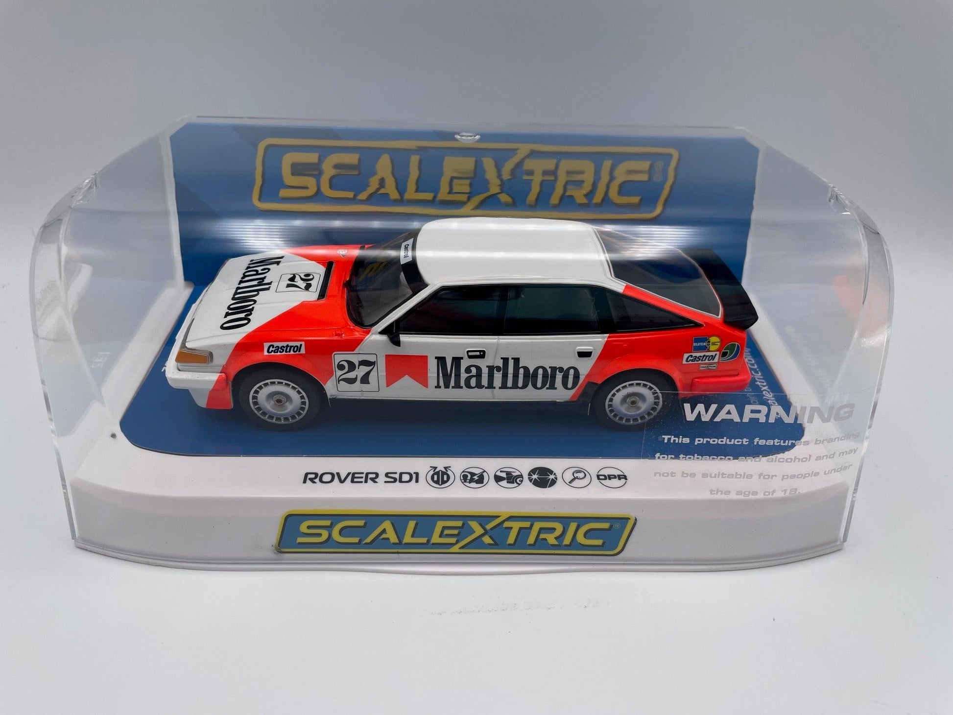 Scalextric - Rover SD1 - #27 Marlboro - French Supertouring 1985 - C4416