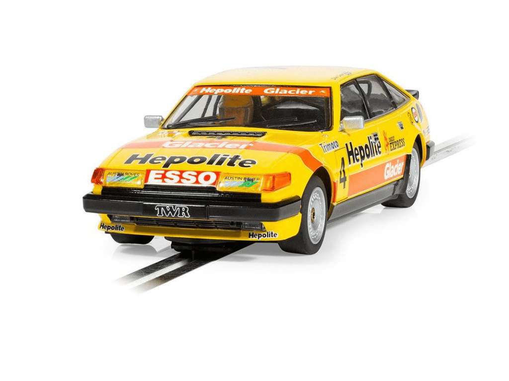 Scalextric | Rover SD1 Vitesse | 4 Hepolite Glacier Racing - BSCC 1983 | C4534