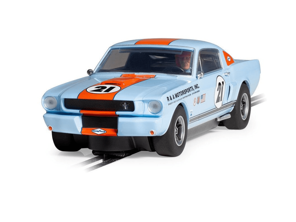 Scalextric | Shelby GT350 | 21 Gulf R & A Motorsports | C4570