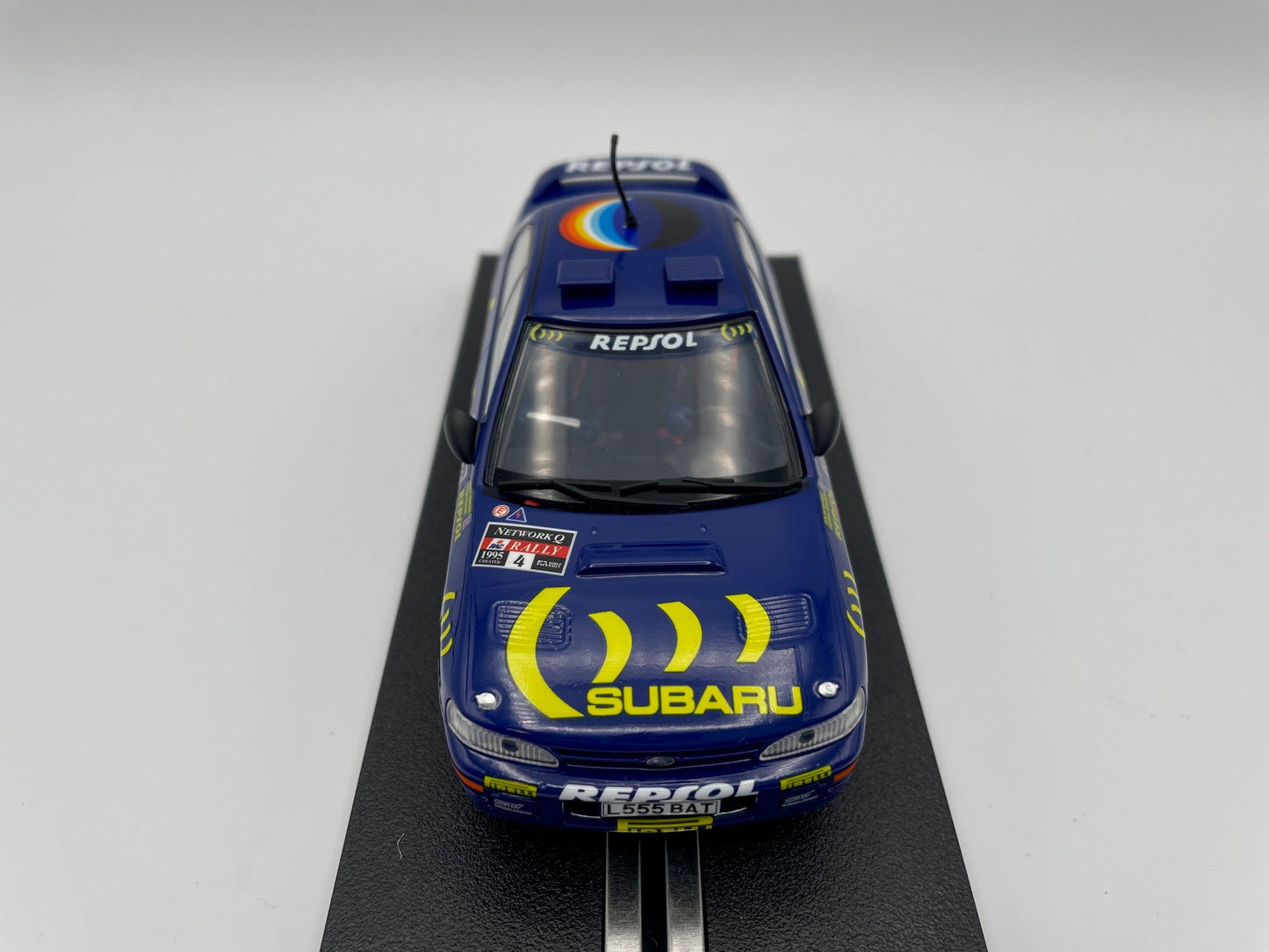 Scalextric - Subaru Impreza WRX - #4 Repsol - Colin McRae - WRC 1995 Champion - 1/32 Slot Car - C4428