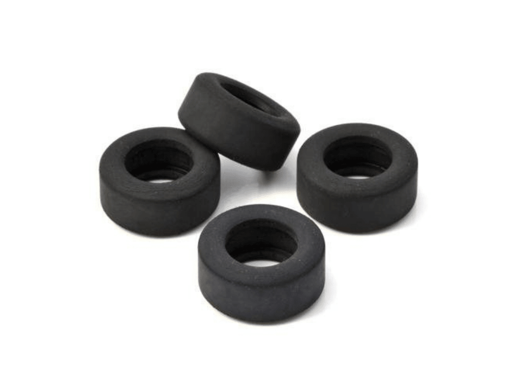 Scalextric | Tires - Rubber | Chevrolet Monte Carlo / Ford Thunderbird | W11186* | 1/32 Slot Car Parts