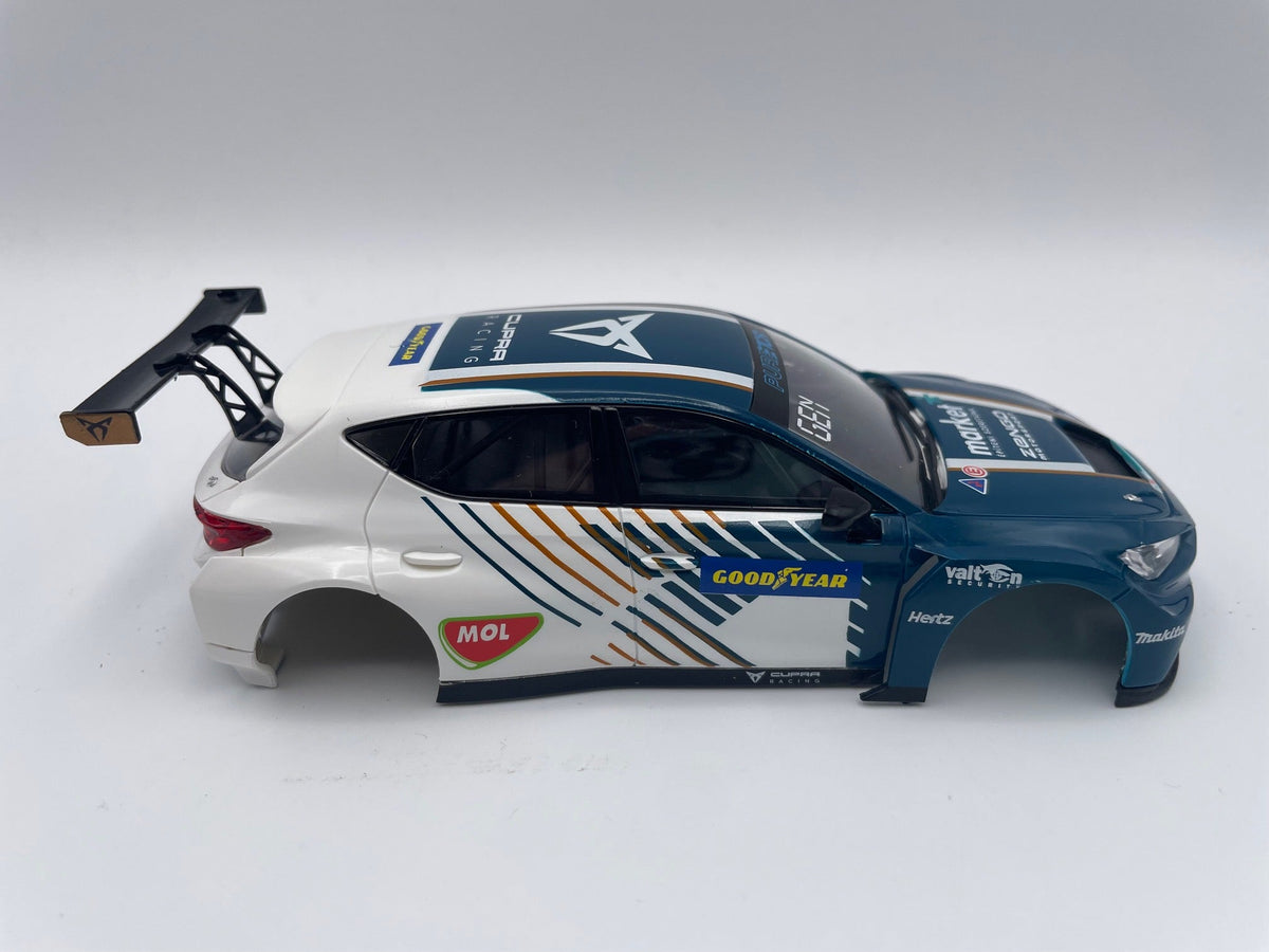 SCX 1:32 | Body Shell | Cupra León e-Racer | E10424 / U10424 | 1/32 Slot Car Parts