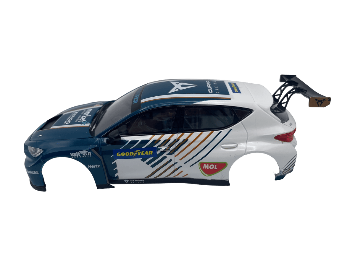 SCX 1:32 | Body Shell | Cupra León e-Racer | E10424 / U10424 | 1/32 Slot Car Parts