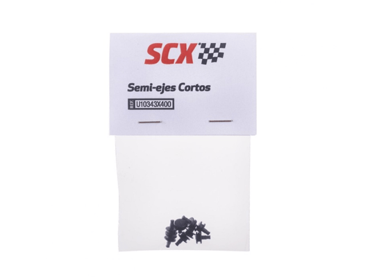 SCX 1:32 | Front Semi Axles - Short | x4 Pairs | U10343