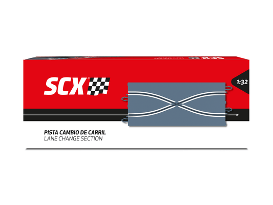 SCX 1:32 | Lane Change Section - Straight Track | x2 Pack | U10475