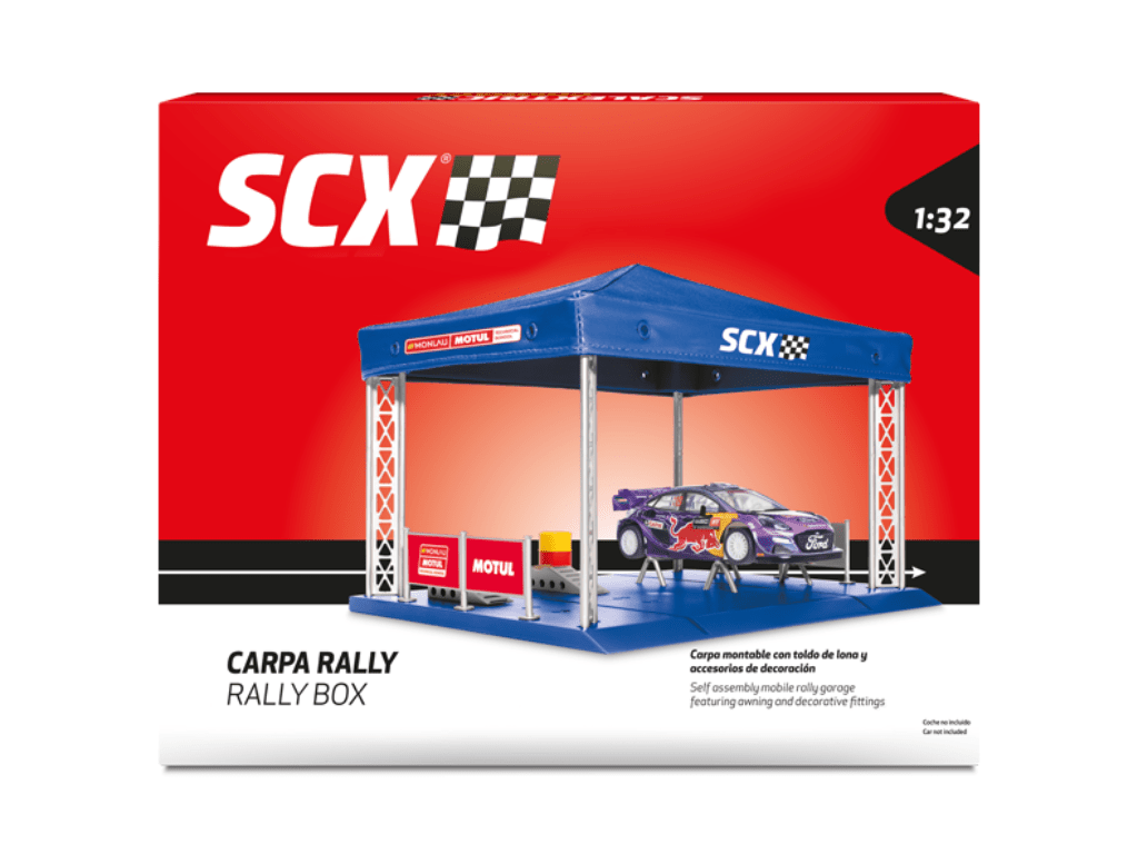 SCX 1:32 | Rally Workshop Tent - Service Park Scenery | U10477