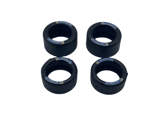 SCX 1:32 | Tires - Rubber | Audi R8 LMS GT3 / Mercedes-AMG GT3 | 1/32 Slot Car Parts