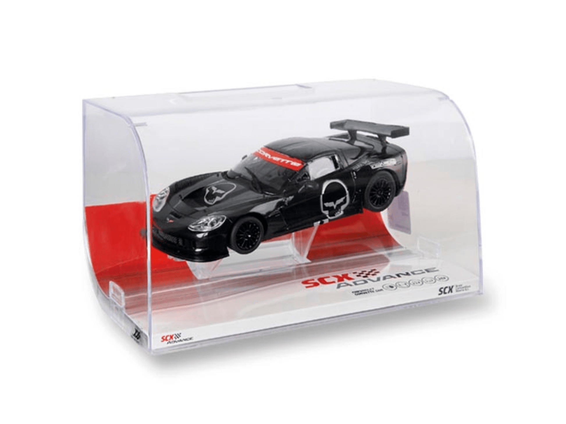 SCX Advance | Chevrolet Corvette C6.R | Presentation Model - Black Skull | Digital | E10431