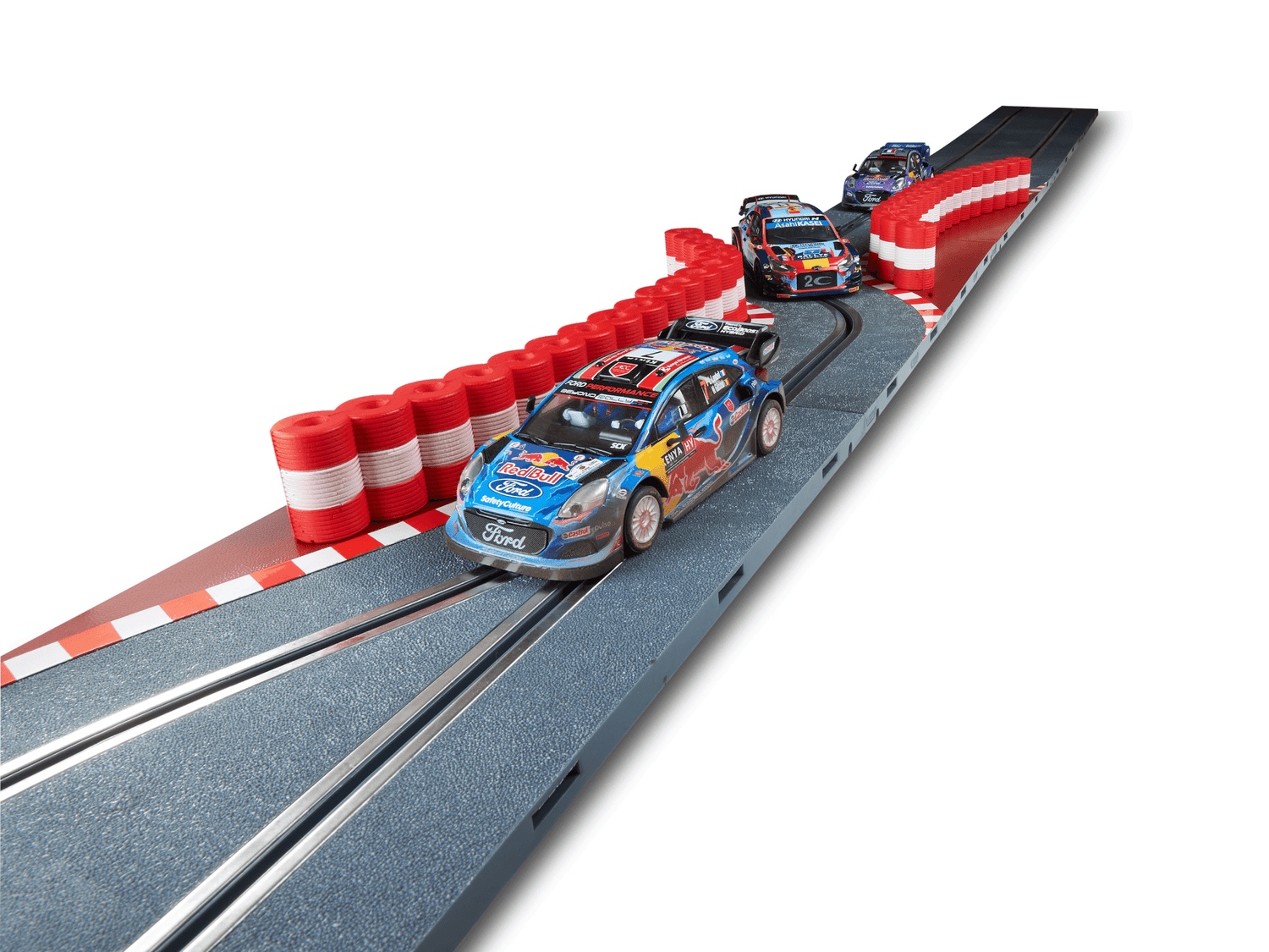 SCX Advance | Chicane Section - Narrowing Track | Includes Tire Walls | Digital | E10478