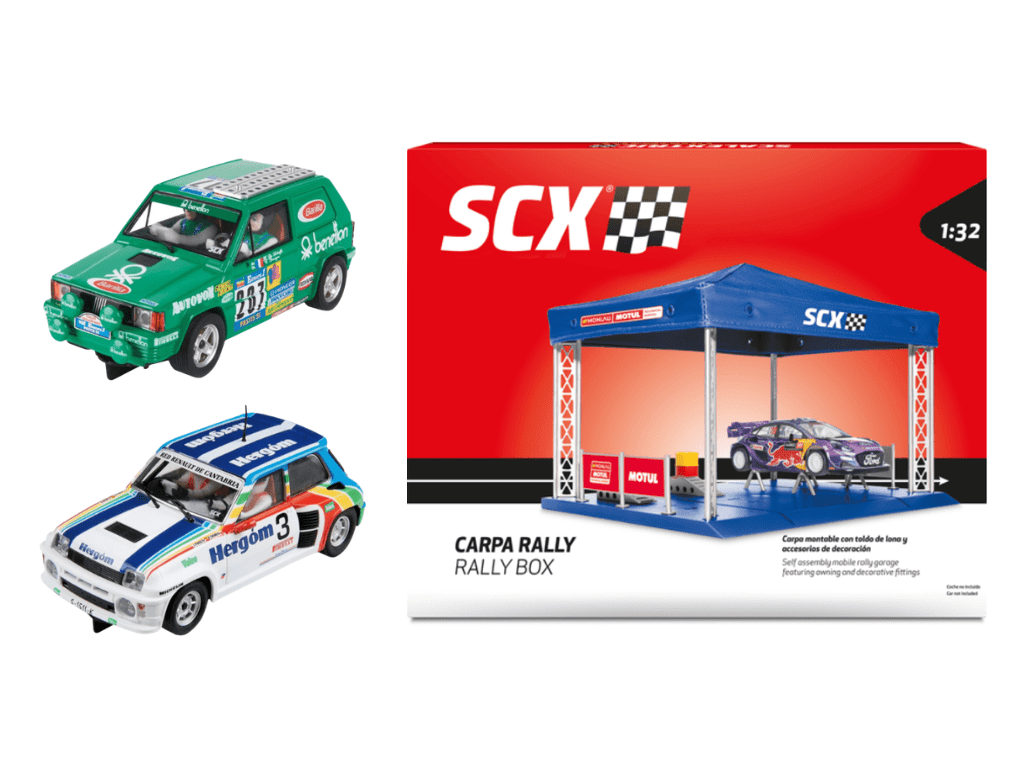 SCX Advance | Classic Rally Car Set | Bundle 4 | 1/32 Slot Cars