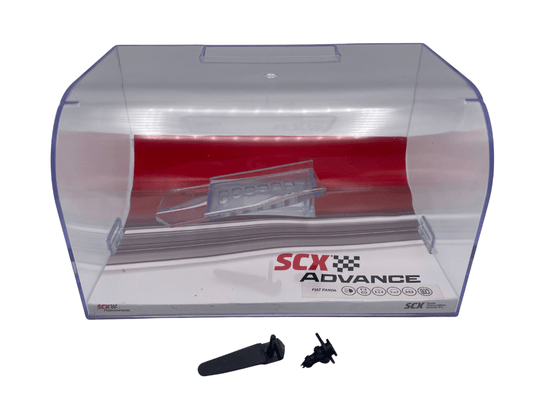 SCX Advance | Display Case | Complete - Curved | 1/32 Slot Car Accessories