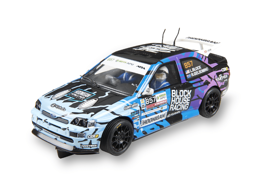 SCX Classic | Chassis Assembly - Complete | Ford Escort RS Cosworth | 1/32 Slot Car Parts