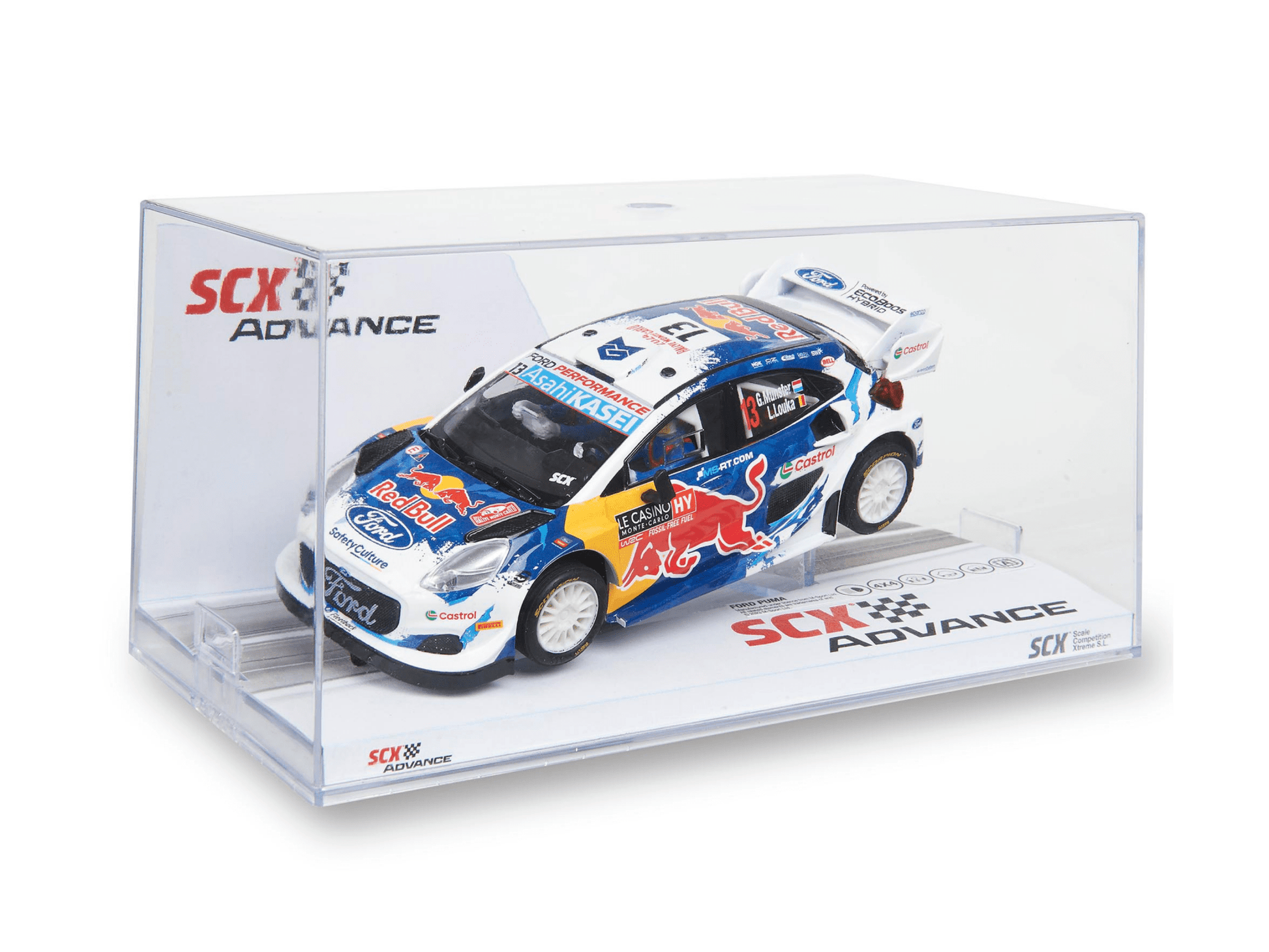 SCX Advance | Ford Puma Rally1 | 13 Red Bull - WRC 2024 | Digital 4WD | E10550