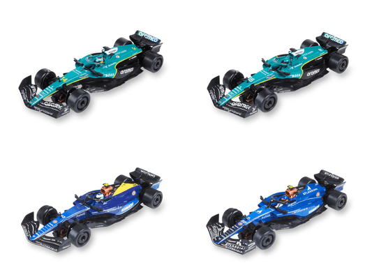 SCX Advance | Formula 1 Cars | Bundle 1 | 1/32 Slot Cars