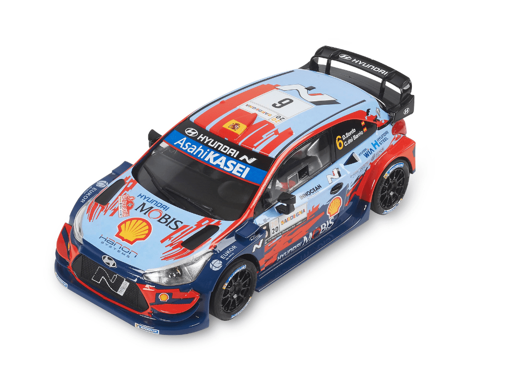SCX Advance | Hyundai i20 Coupe WRC | 6 Shell Mobis | E10390 | 1/32 Slot Car