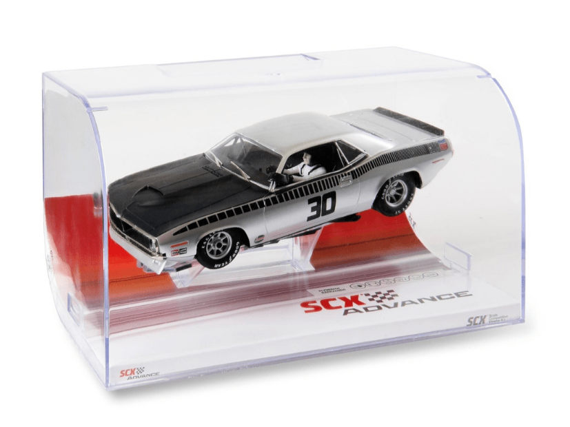SCX Advance | Plymouth AAR 'Cuda | #30 Silver - Trans - Am 1970 | Digital | PRE - ORDER - E10432