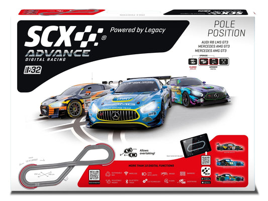 SCX Advance | Pole Position | Digital Slot Car Racing Set | E10596