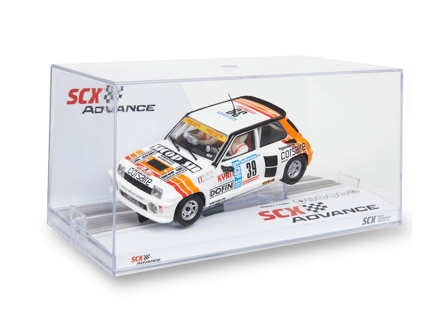 SCX Advance | Renault 5 Turbo | 39 Corsaire - WRC 1984 | Digital | E10554