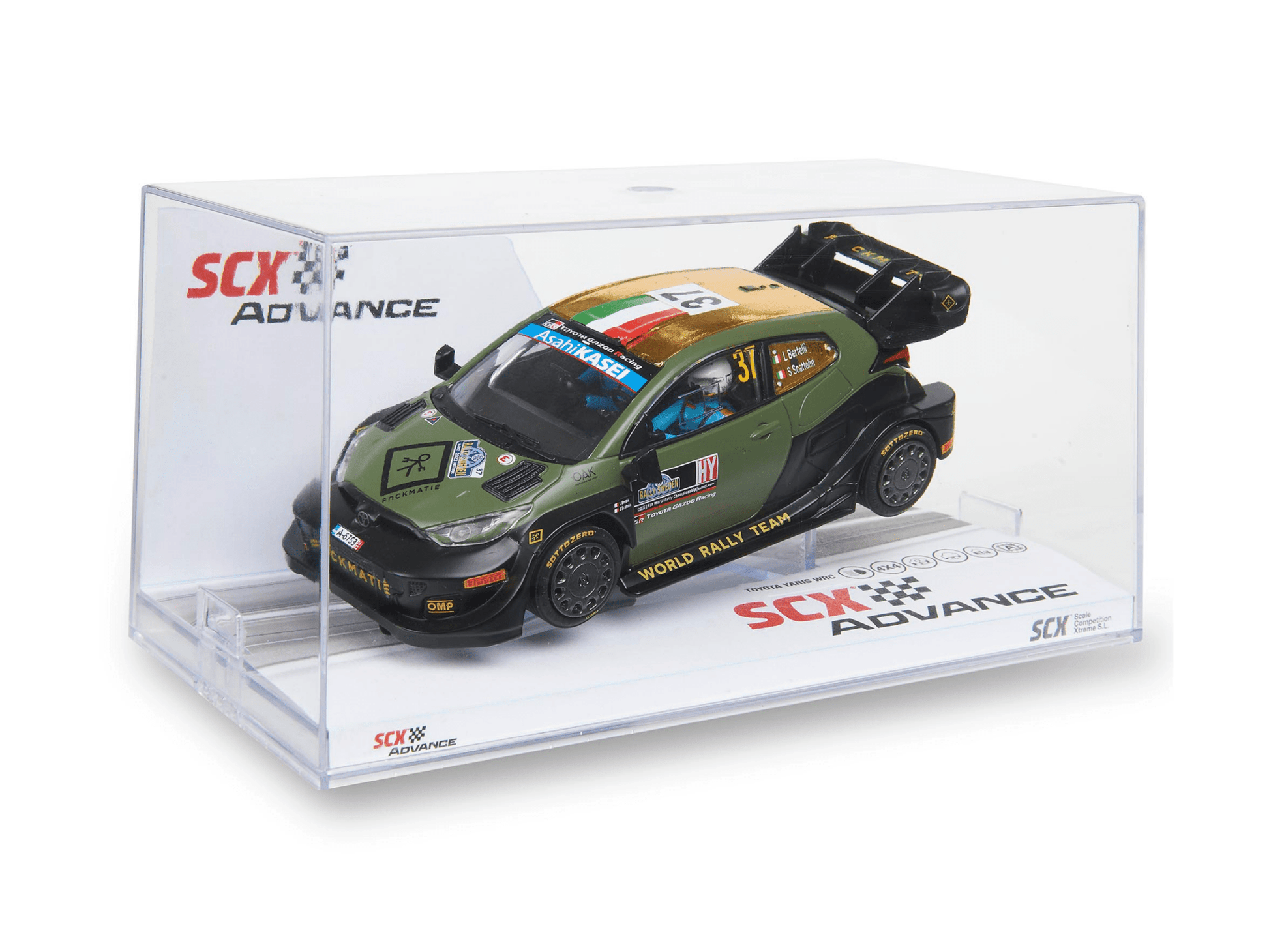 SCX Advance | Toyota GR Yaris Rally1 | 37 Fnckmatiè - WRC 2023 | Digital 4WD | E10535