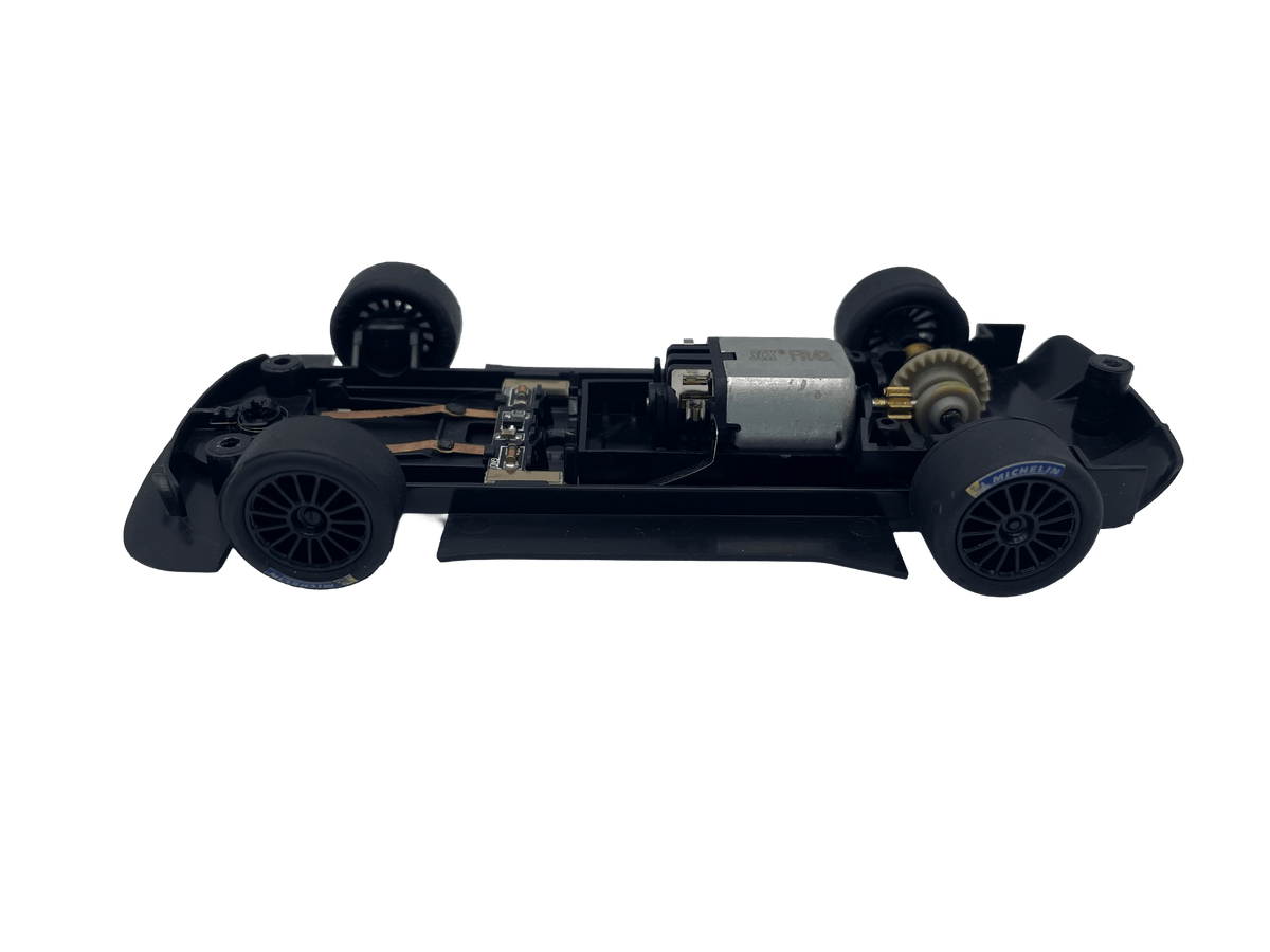 SCX Classic | Chassis Assembly - Complete | Aston Martin V12 Vantage GT3 | 1/32 Slot Car Parts