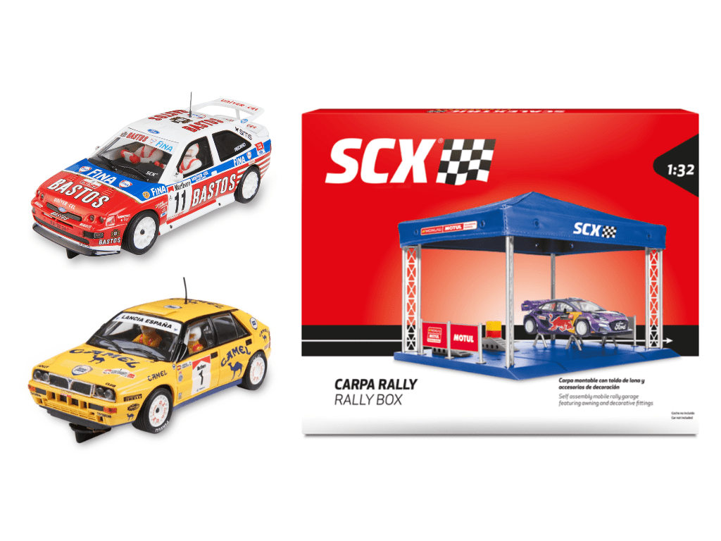 SCX Classic | Classic Rally Car Set | Bundle 32 | 1/32 Slot Cars
