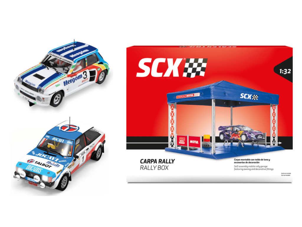 SCX Classic | Classic Rally Car Set | Bundle 34 | 1/32 Slot Cars